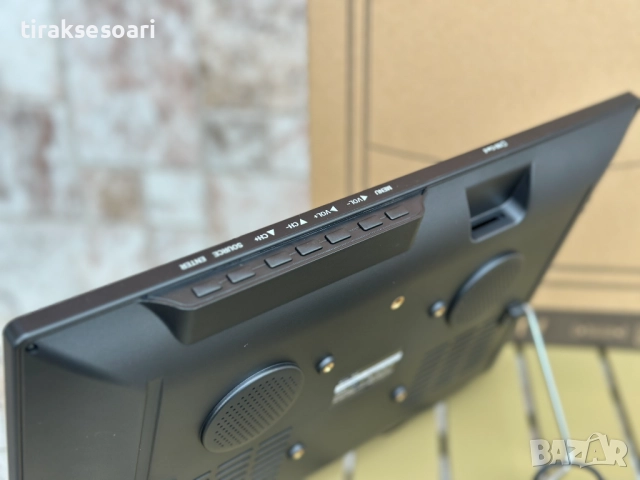 Преносим цифров телевизор PERFECT TV – 16", DVB-T/T2, 12V/220V, вградена батерия, HDMI/USB/AV, снимка 3 - Аксесоари и консумативи - 52470058