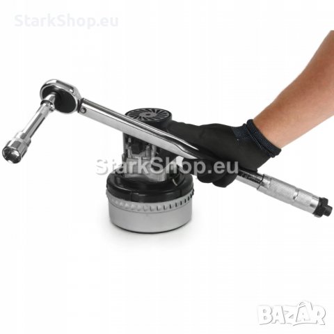  Динамометричен ключ 1/2″ 28 – 210 Nm + комплект вложки (17, 19, 21 мм) + удължител 125 мм Mar-Pol M, снимка 2 - Други инструменти - 40059682