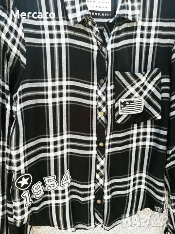 Superdry карирана риза  , снимка 3 - Ризи - 56271982