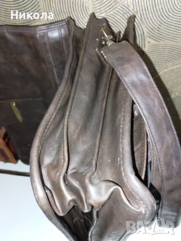 Мъжка чанта от естествена кожа, снимка 7 - Чанти - 49972511