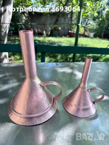 Медни фунии, снимка 4 - Други - 51459067