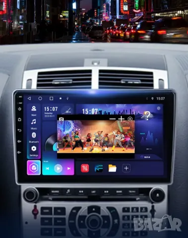 Мултимедия, за Peugeot 407, Двоен дин, Навигация, дисплей, 2 Дин, плеър, екран, Android, Пежо 407, снимка 4 - Аксесоари и консумативи - 49363650