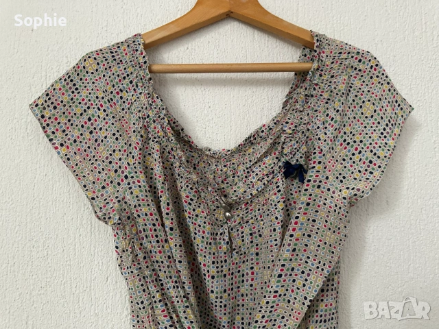 Копринен топ Liu.Jo, снимка 4 - Корсети, бюстиета, топове - 53859963