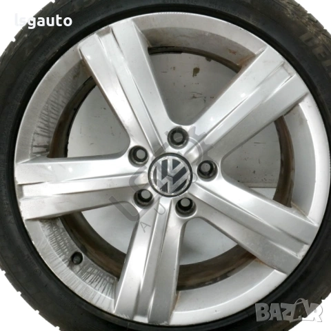 Алуминиеви джанти 5x112 с гуми R17 Volkswagen Passat (B7) 2010-2014 ID: 156957, снимка 2 - Гуми и джанти - 53149197