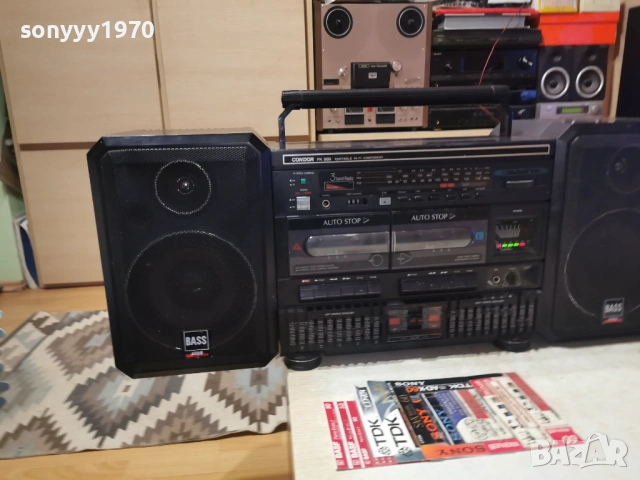 CONDOR FK 889 ОГРОМЕН КАСЕТОФОН 1403261939LCHERY1, снимка 6 - Радиокасетофони, транзистори - 53840056
