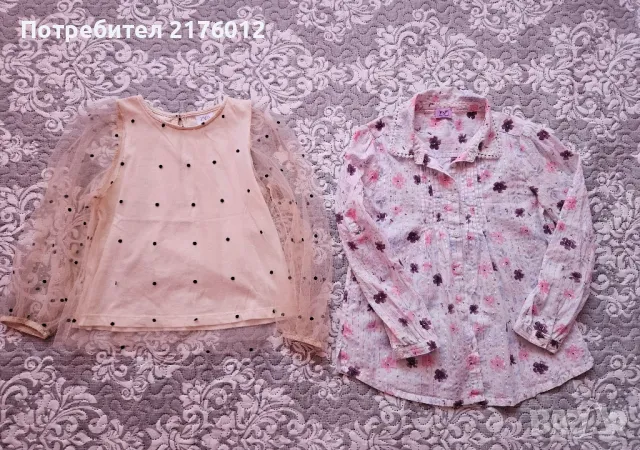 Голям лот за момиче р.122, снимка 4 - Детски Блузи и туники - 47645529