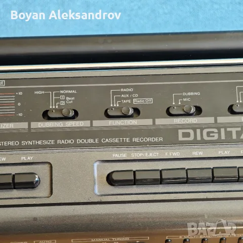 Радиокасетофон Digital Electronic RR 5552 , снимка 8 - Радиокасетофони, транзистори - 55719547