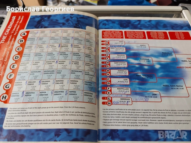 Албум със стикери World cup france 98 ds sticker collection, снимка 3 - Колекции - 53493271