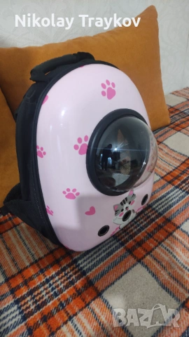 Раница за котки тип "космонавт", снимка 3 - За котки - 53050843
