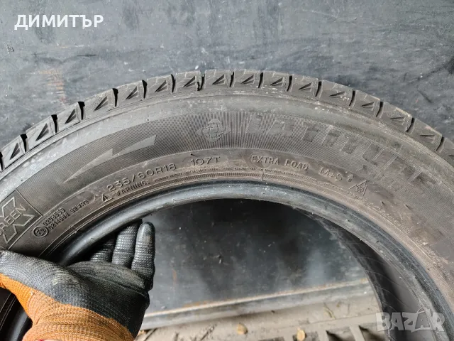 4бр.зимни гуми MICHELIN 235 60 18 DOT17 цена за брой, снимка 8 - Гуми и джанти - 50046978