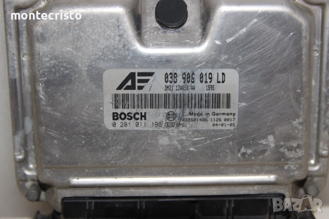 Моторен компютър Ford Galaxy (2000-2006г.) 038906019LD / 038 906 019 LD / 0281011198 / 0 281 011 198, снимка 2 - Части - 52546375