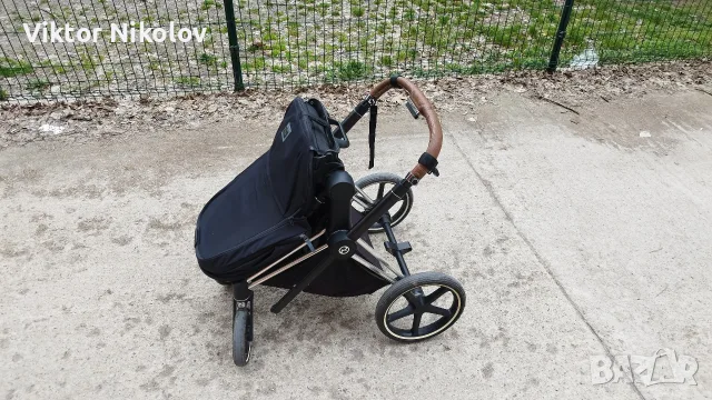 Комплект Cybex Priam 4 летен кош с поставка за чаша/шише и куки за чанта, Пловдив, снимка 6 - Детски колички - 56140270
