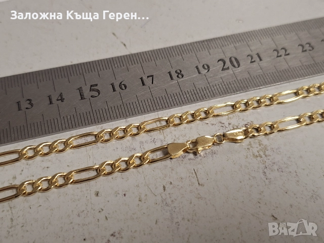 Златен синджир 10,80гр.14к, снимка 3 - Колиета, медальони, синджири - 52629733