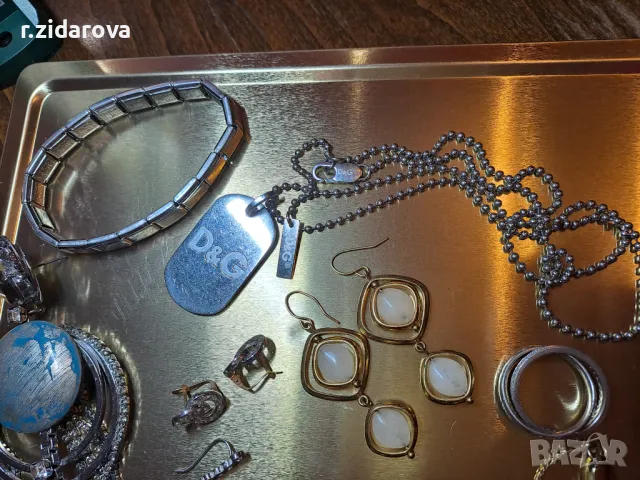 Различни бижута:обеци, гривна, синджири с висулки, аксесоар за коса, снимка 3 - Други - 48003095