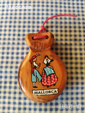 дървени кастанети Mallorca