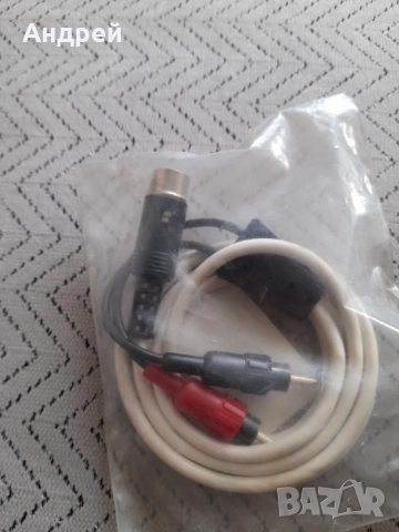 Стар кабел за стерео звукозапис, снимка 3 - Други ценни предмети - 52997315