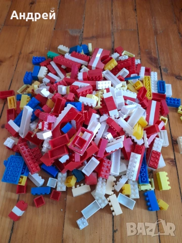 Стар пластмасов конструктор, снимка 3 - Други ценни предмети - 53785954