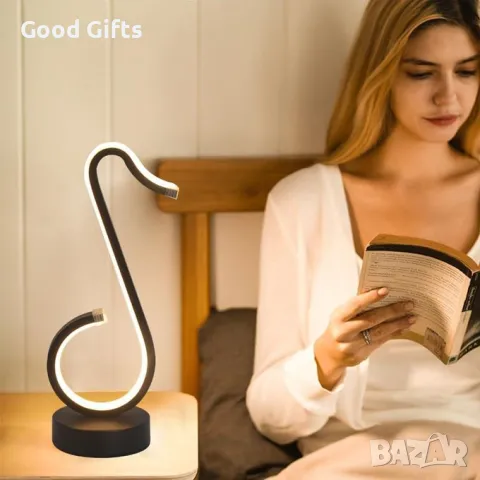 LED Настолна Лампа, Музикална нота, Музикална, RGB, снимка 3 - Лед осветление - 50240243