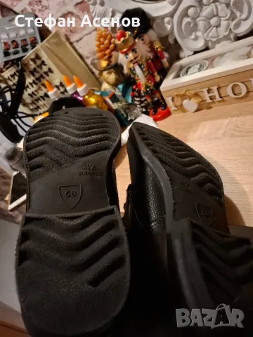 Скандинавски Нови мъжки кожени боти - естествена кожа, снимка 6 - Мъжки боти - 44928903