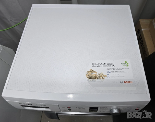 Продавам Кондензна Сушилня BOSCH EcoAvantixx 7 с Термопомпа А+ 7кг, снимка 7 - Сушилни - 52921705
