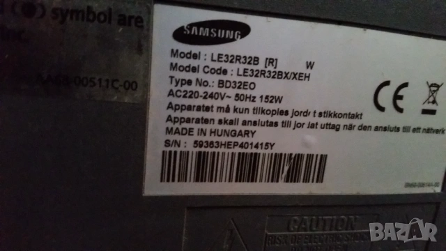 Телевизор SAMSUNG LE32R32B , снимка 3 - Части и Платки - 53725390