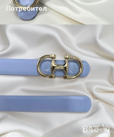 Колан със златиста катарама, снимка 3 - Колани - 52888911