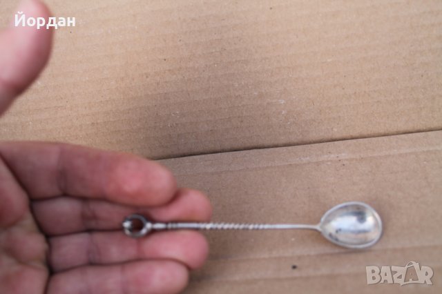 Малка сребърна лъжичка Османска империя