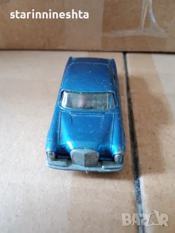 Mercedes КОД синьо мачбокс България български мачбокс количка метални колички , снимка 5 - Колекции - 48928041
