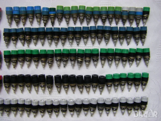 Банан щекери и букси за бананщекери ф4мм и ф2мм, снимка 6 - Друга електроника - 51158974