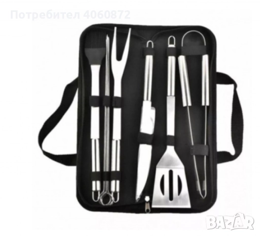 Комплект прибори за барбекю 3 модела, снимка 3 - Прибори за хранене, готвене и сервиране - 51601229