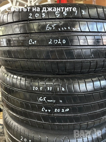 Гуми 205/55/17 Michelin 4 броя Летни, снимка 2 - Гуми и джанти - 53616560