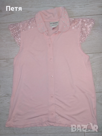 Две блузи "LC Waikiki" - 7-8 години, снимка 2 - Детски Блузи и туники - 51464686