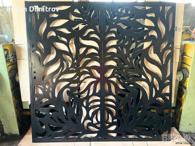 Оградни пана, парапери, врати, порти, декоративни решетки за климатици и много други!, снимка 9 - Декорация за дома - 52670650
