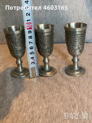 калаени чаши, снимка 3 - Антикварни и старинни предмети - 52793217