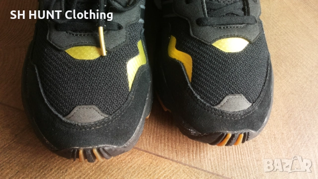 Adidas Yung-96 J Black Gray Gold Размер EUR 38 / UK 5 дамски детски маратонки 174-14-S, снимка 10 - Детски маратонки - 52652184