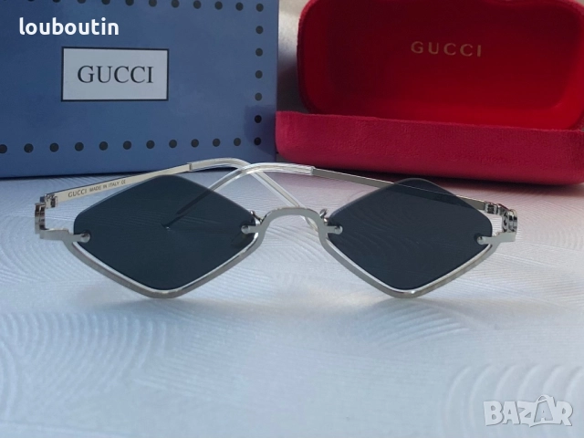 GUCCI 1:1 дамски слънчеви ромб очила 4 цвята , снимка 6 - Слънчеви и диоптрични очила - 52914951