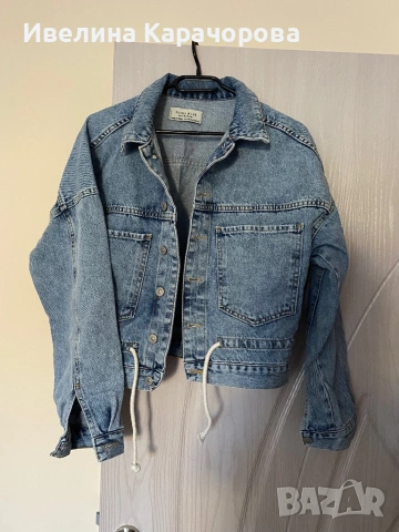 Дамско дънково яке , снимка 2 - Якета - 53720323