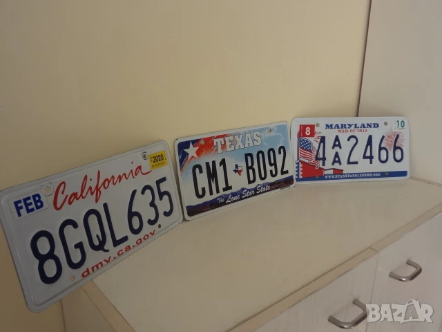 Автомобилни номера (регистрационни табели) от САЩ, снимка 5 - Колекции - 50132101