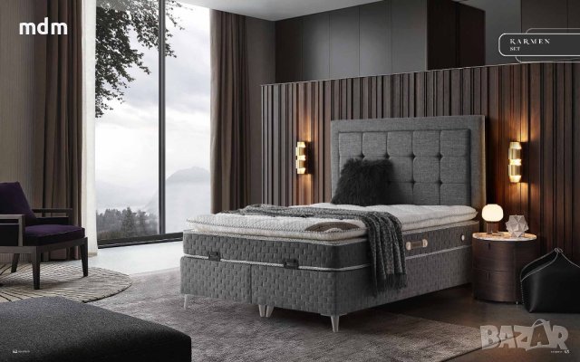 Тапицирани легла с матрак 1490 лв за всички модели, снимка 10 - Спални и легла - 39877323