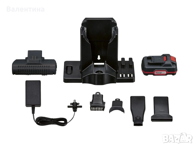 Акумулаторна прахосмукачка SilverCrest ,в комплект с батерия и зарядно 20V. , снимка 3 - Прахосмукачки - 52337259