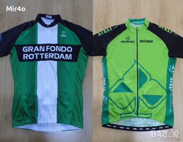 вело джърси agu/bio racer тениска шосейно колоездене мъжко оригинално XXL/XL