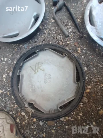 Комплект от 4 броя тасове за Пежо / Peugeot и два джантови ключа към тях , снимка 6 - Аксесоари и консумативи - 49727345