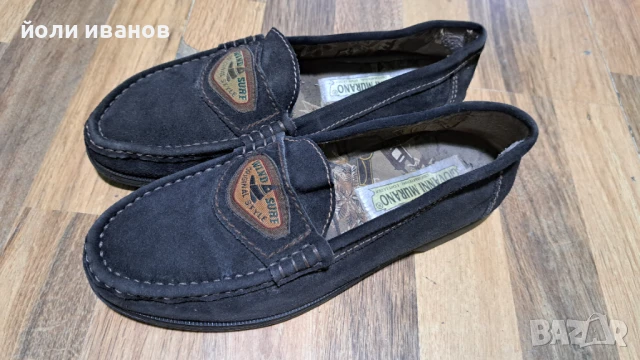 Мъжки кожени обувки,единични чифтове, снимка 3 - Маратонки - 50842346