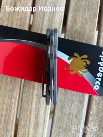 Продавам нож Spyderco Techno 2, Martin Slysz, снимка 3 - Ножове - 56143120