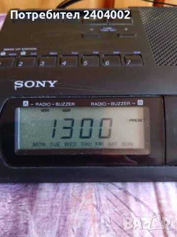 Радио часовник SONY ICF-C303, снимка 9 - Друга електроника - 39079956