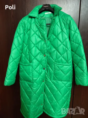 Зимно зелено яке