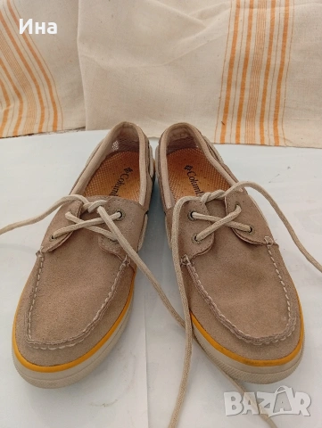 Американски мокасини COLUMBIA естеств.кожа- велур