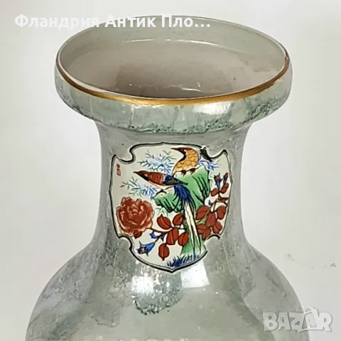 Старинна азиатска ваза , снимка 4 - Вази - 26132141