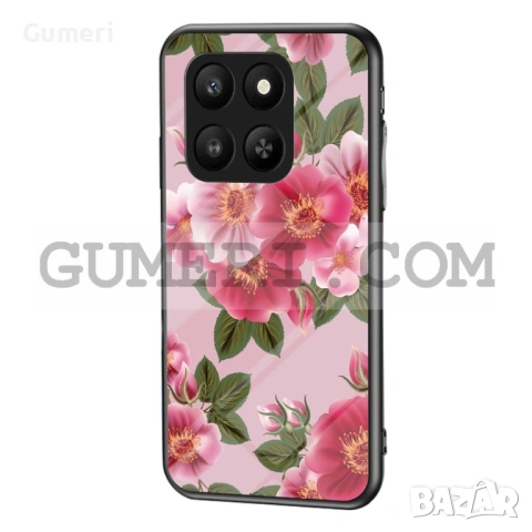  Гръб с Цветя за Huawei Honor 400 Smart, снимка 2 - Калъфи, кейсове - 53257925