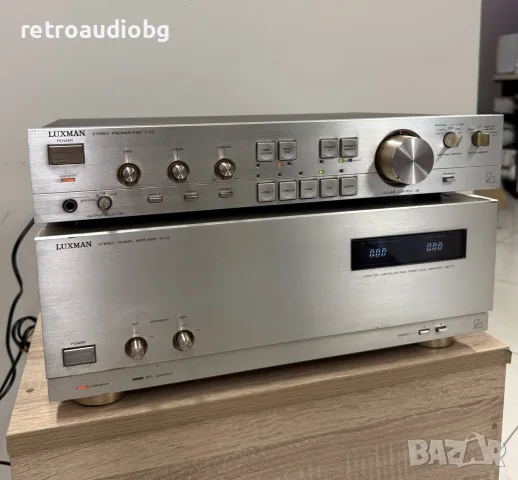 🔈Висок клас сет педусилвател + стъпало LUXMAN C-03 + M-03- профилактирани🔈, снимка 4 - Аудиосистеми - 56243636